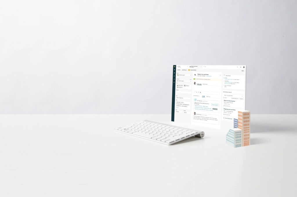 Keyboard and screen